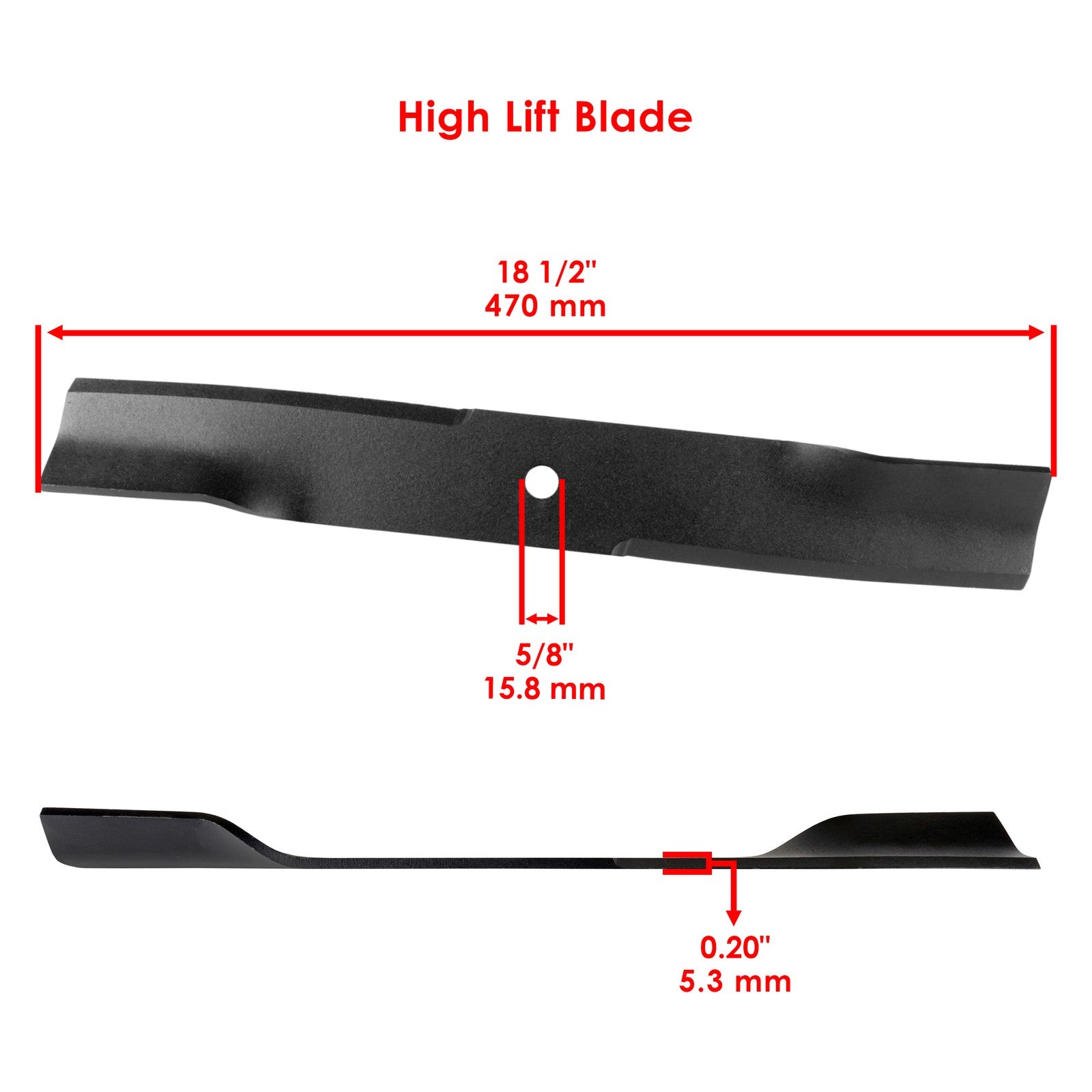 Deck Spindle Blade Replacement for Hustler FasTrak SD Z4 Sport Trimstar (54") (2011–2024)