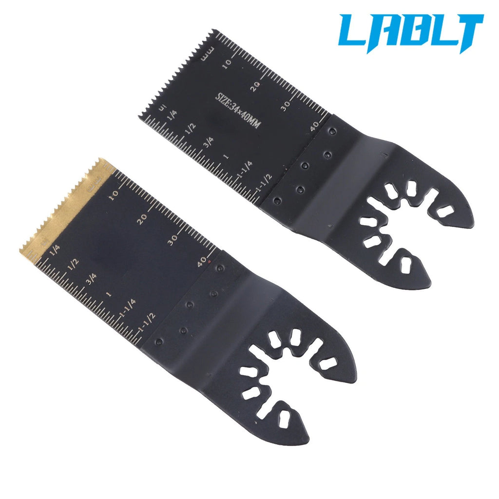110 PCS Oscillating Tool Blades for Multitools - Titanium Saw Blades