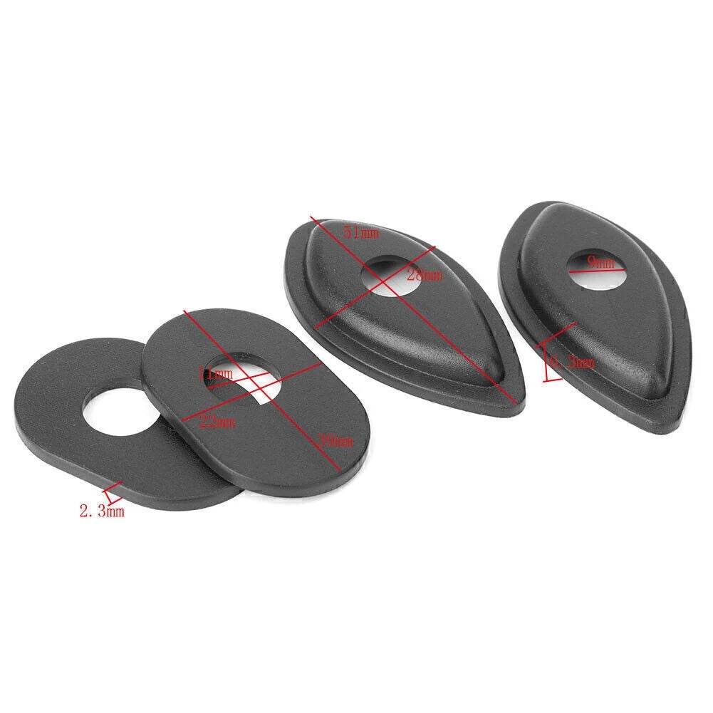 2X Turn Signal Indicator Spacer Adapter for Honda CBR600RR CB900F CBR600F4i