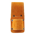 Cowhide Leather Tool Clip for Construction Workers and Carpenters