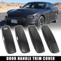 4PCS Front Rear Left Right Door Handle Trim Cover Replacement for Dodge Charger (2011–2021)