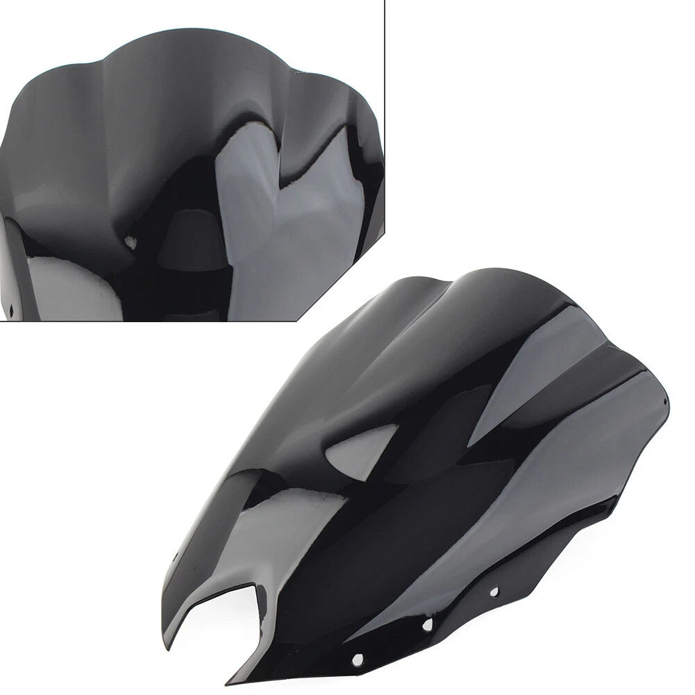 Black Front ABS Windscreen for Yamaha FZ-6R (2009–2015)