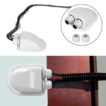 Solar Junction Box for Indoor Outdoor Use - Weather Resistant Housing