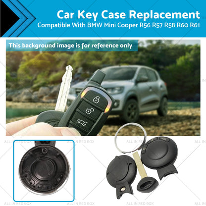 Remote Car Key Shell Case for BMW Mini Cooper R56 R57 R58 R60 R61 (2007–2015)