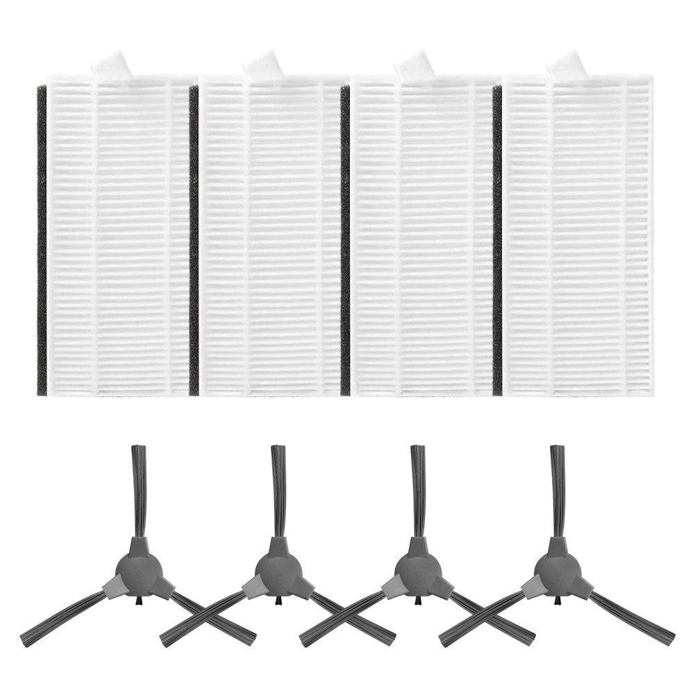 Replacement Side Brushes and Filters for Garlyn SR900