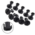 10PCS Clip for Range Rover 2010–2014 Front Bumper Lower Cover Nylon Black