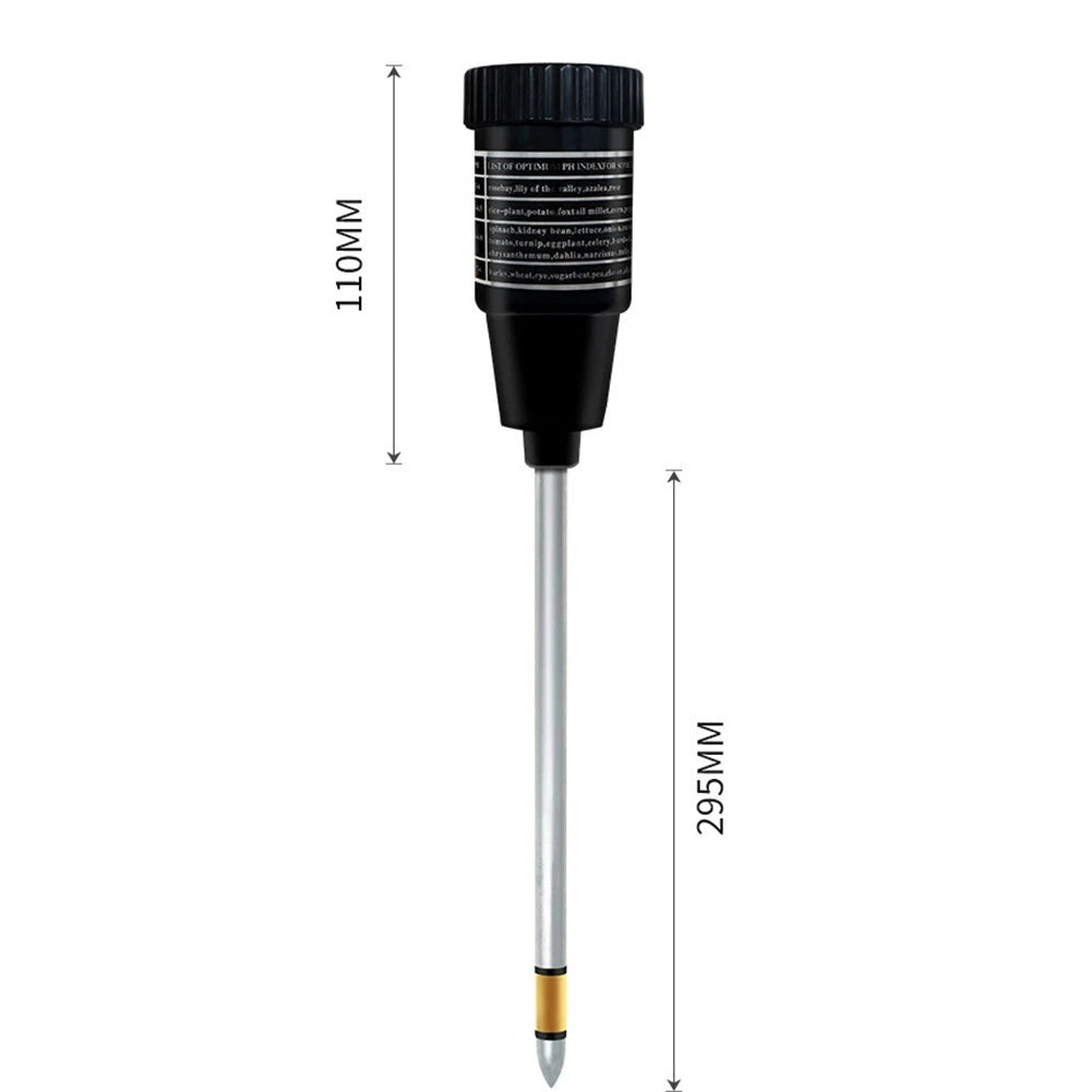 Soil Moisture and pH Meter with Long Electrode for Farming (2023)