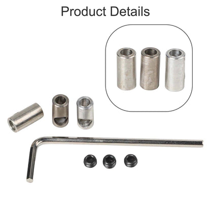 Sleeve Adapter Pinion Reducer Screws Shaft 3.175mm to 5mm