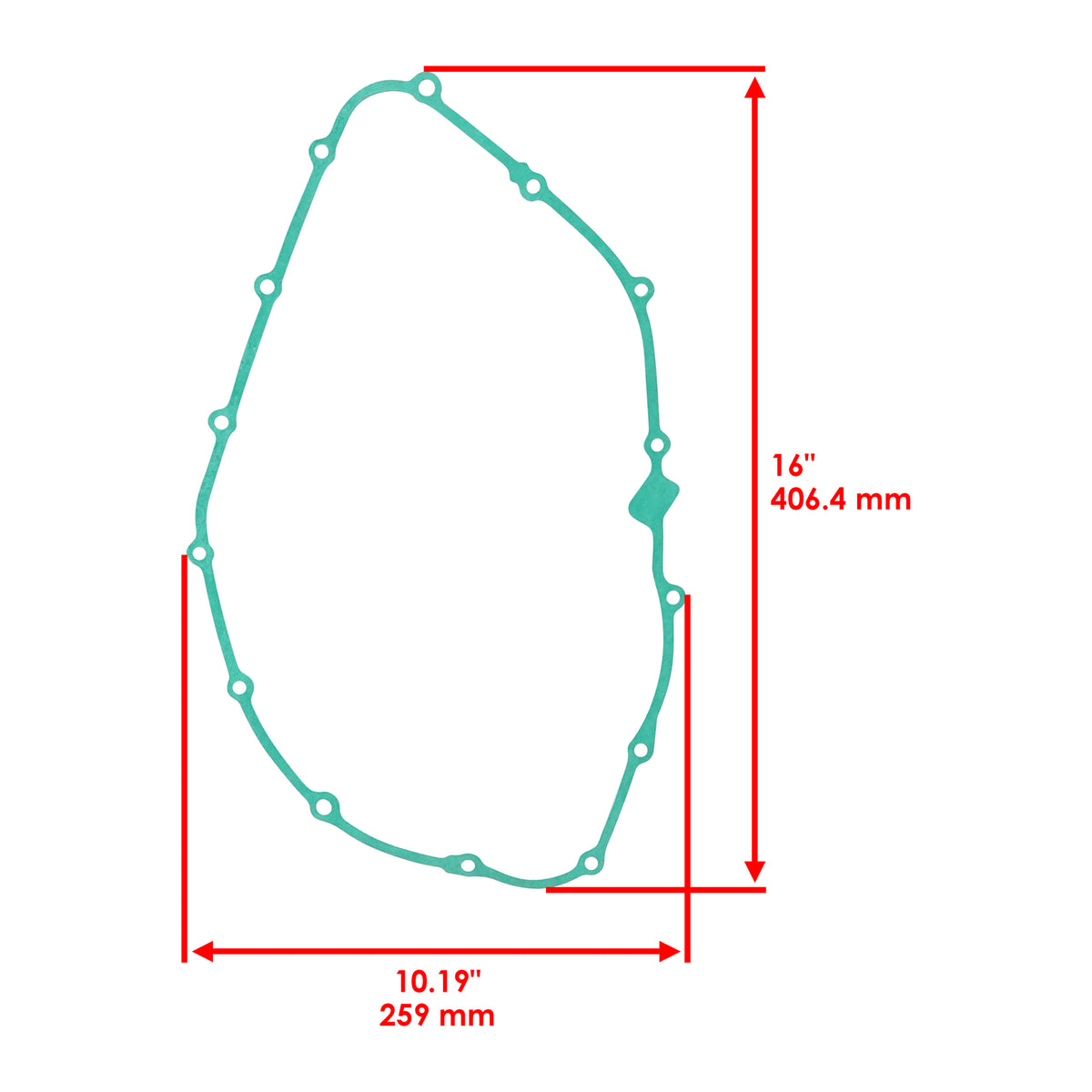 Clutch Cover Gasket OEM Replacement for Honda (2006–2020)
