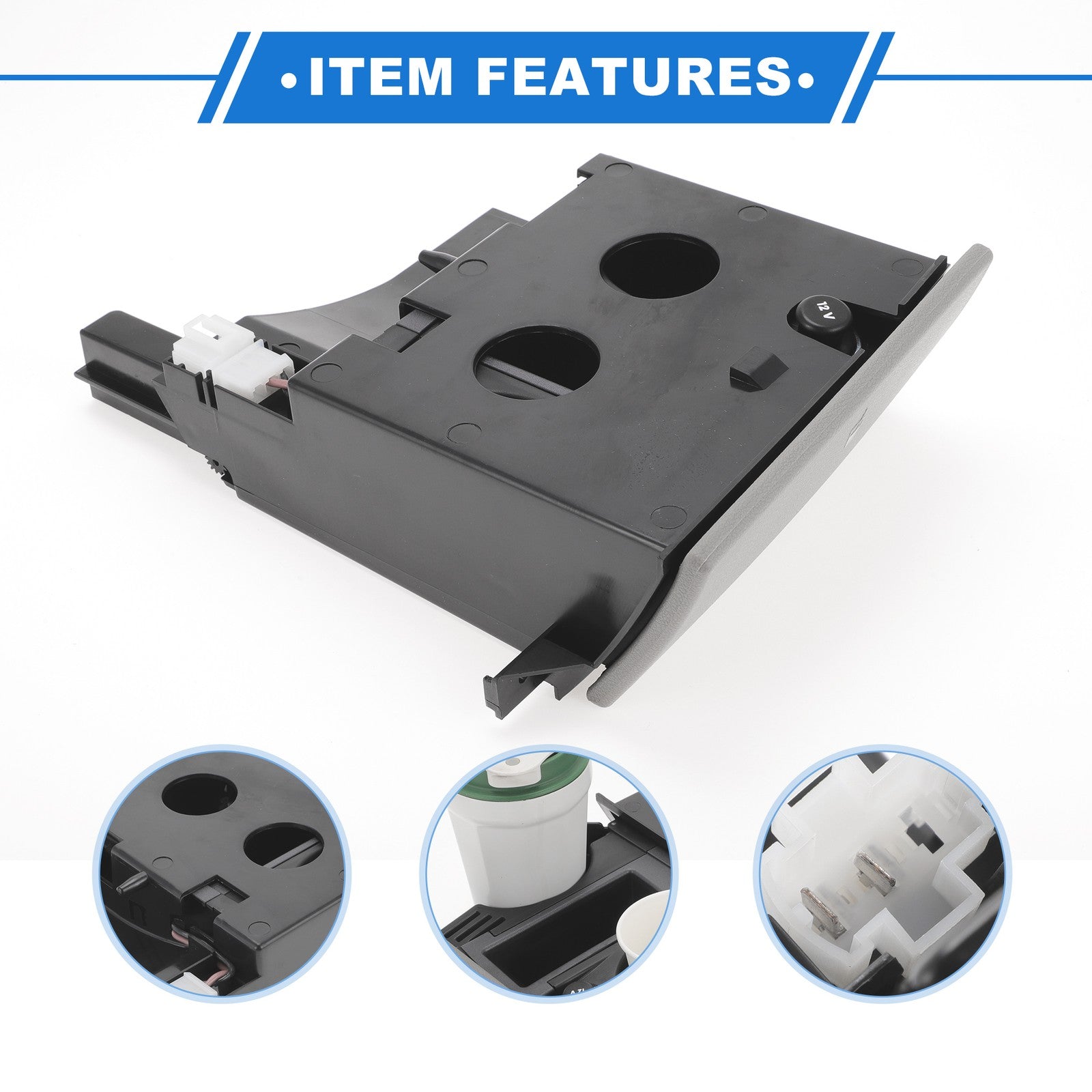Cup Holder Replacement for Volkswagen Transporter T5 (2003–2013)