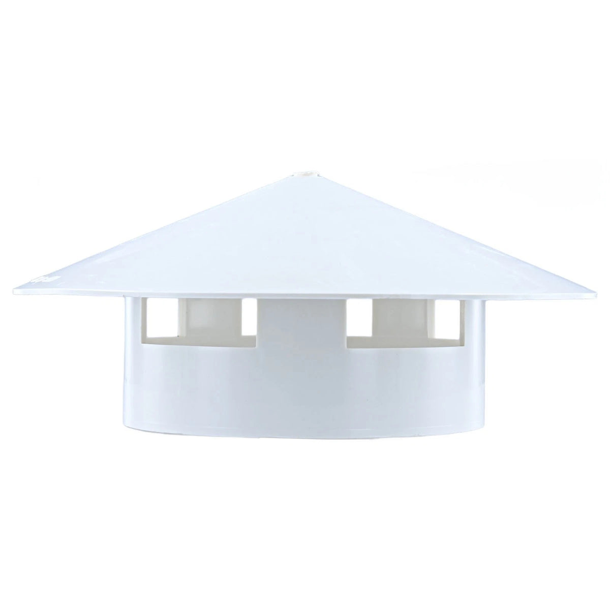 PVC Round Hood Cap for Ventilation Ducts (75mm, 160mm Diameter)