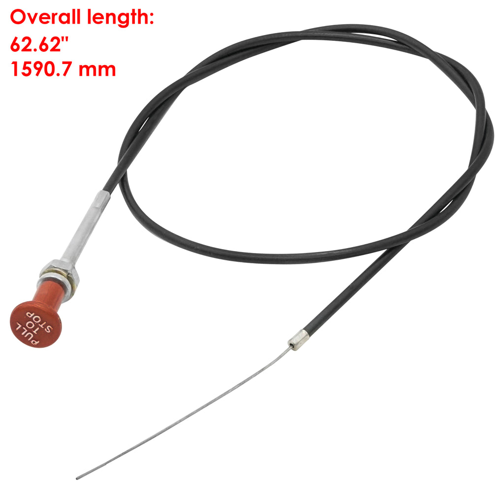 Fuel Stop Shut Off Cable Replacement for Massey Ferguson (2005–2018)
