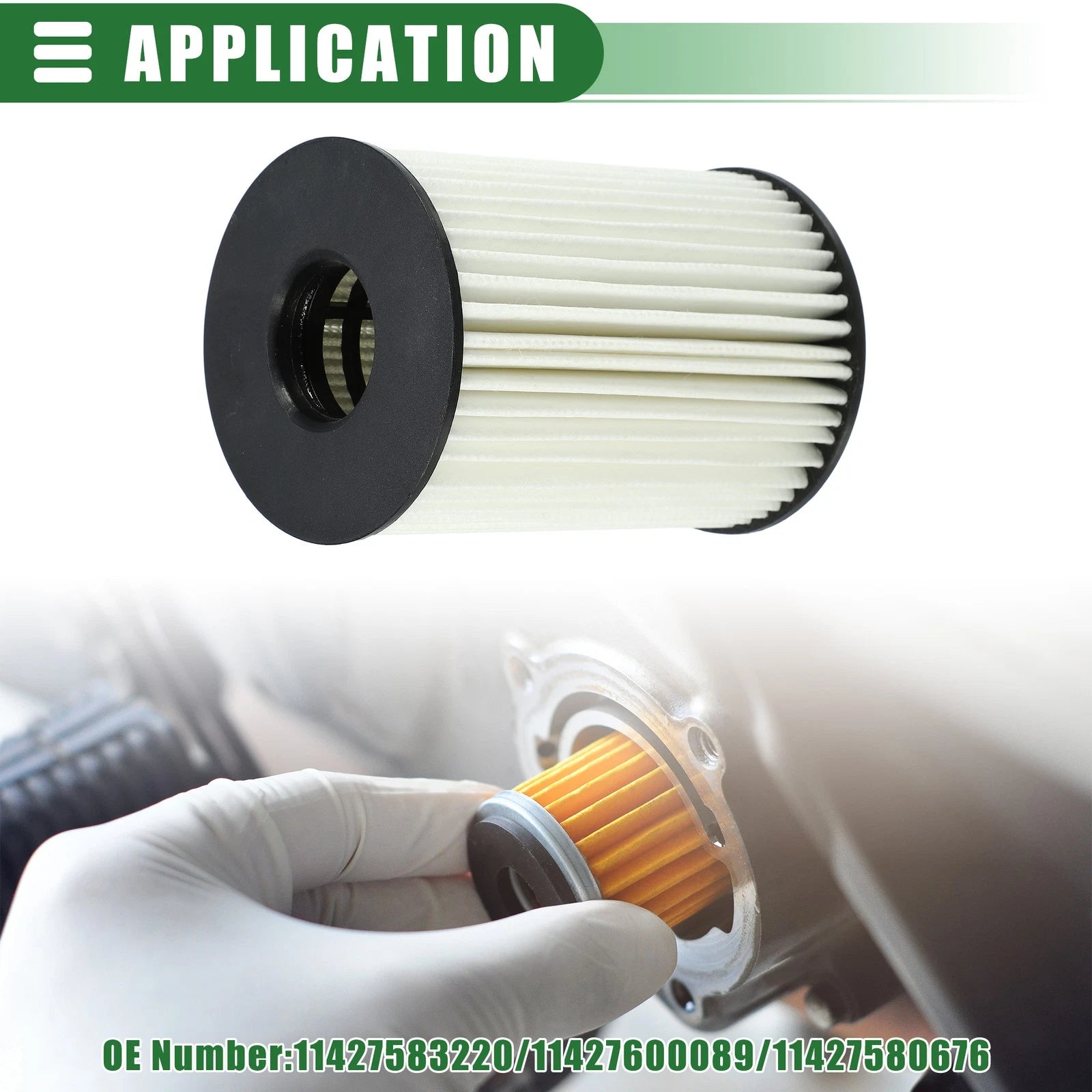 Engine Oil Filter Set for BMW 550i (2010–2016) Replacement