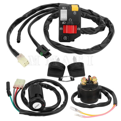 Handlebar Ignition Key Switch w/Relay for Honda Sportrax 250 TRX250EX (2001–2005)