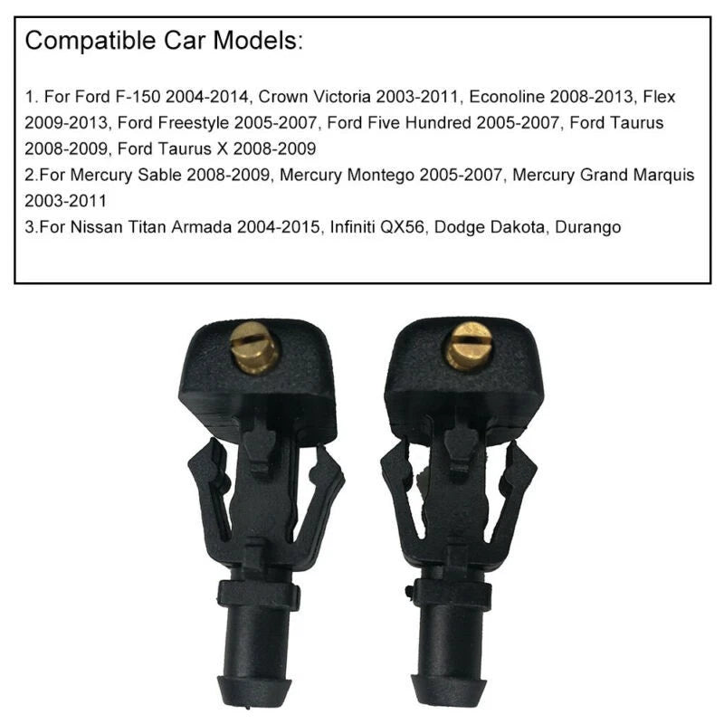 Complete Hose Kit for Ford Nissan Windshield Wipers