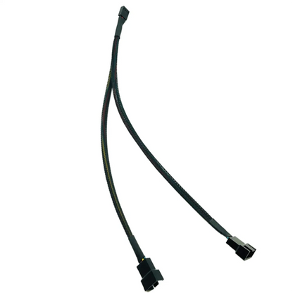 4Pin Fan Extension Splitter Cable for Universal Applications (1 to 2)