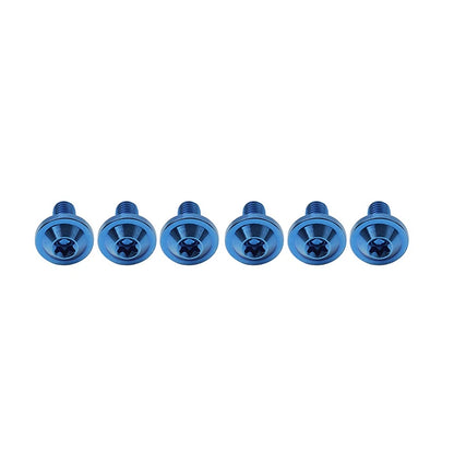 6pcs M6x10mm Titanium Alloy Torx Head Bolts for Motorcycle