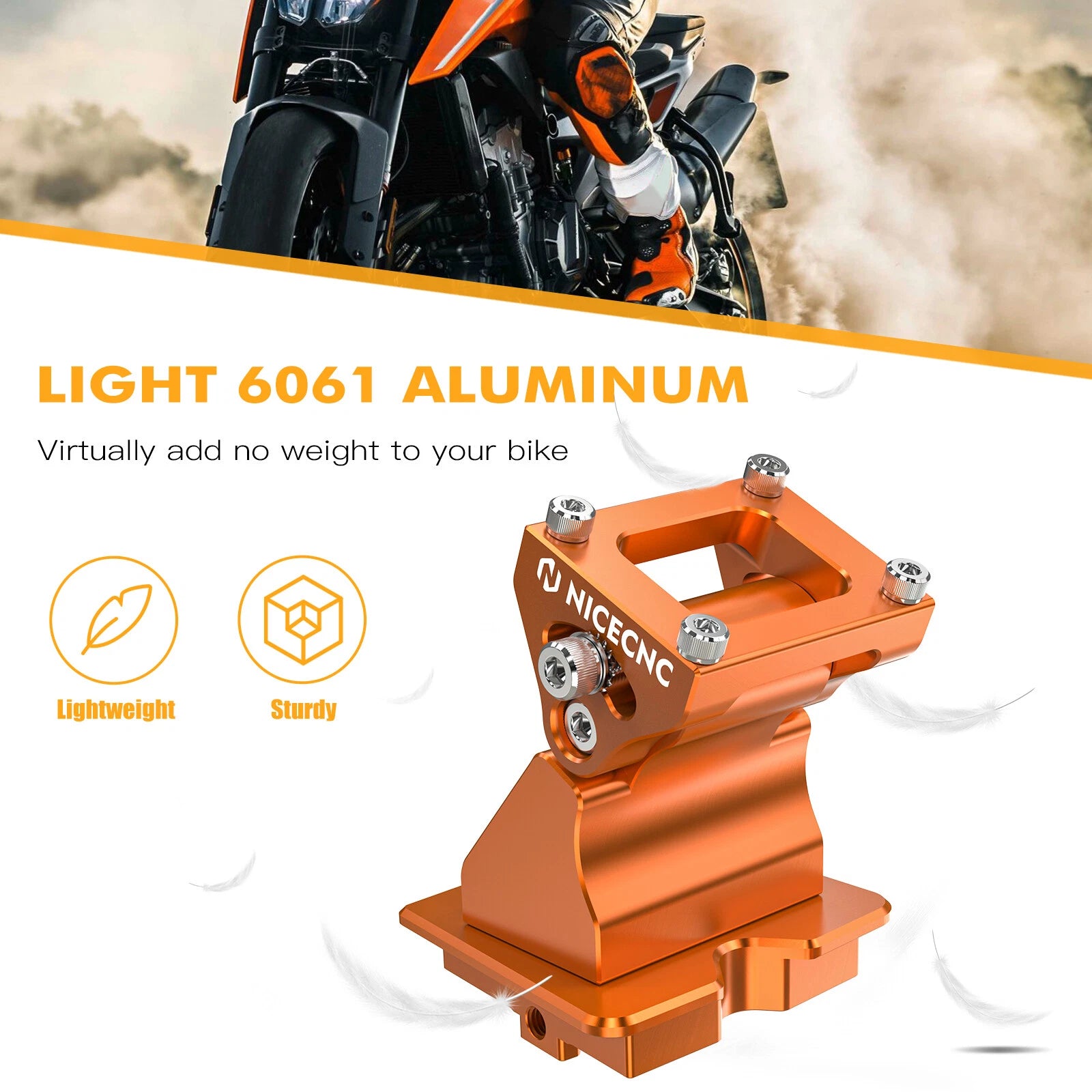 GPS Navigation Mount Support Holder for KTM 390 Adventure (2020–2023)
