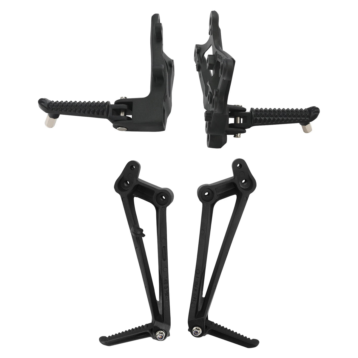Foot Peg Mount Bracket Set for Yamaha YZF R1 (2009–2014)