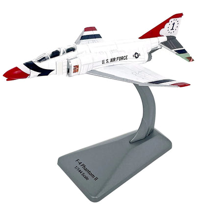 1/144 Scale Diecast Alloy F-4 Phantom II Model for USAF (1960–1981)