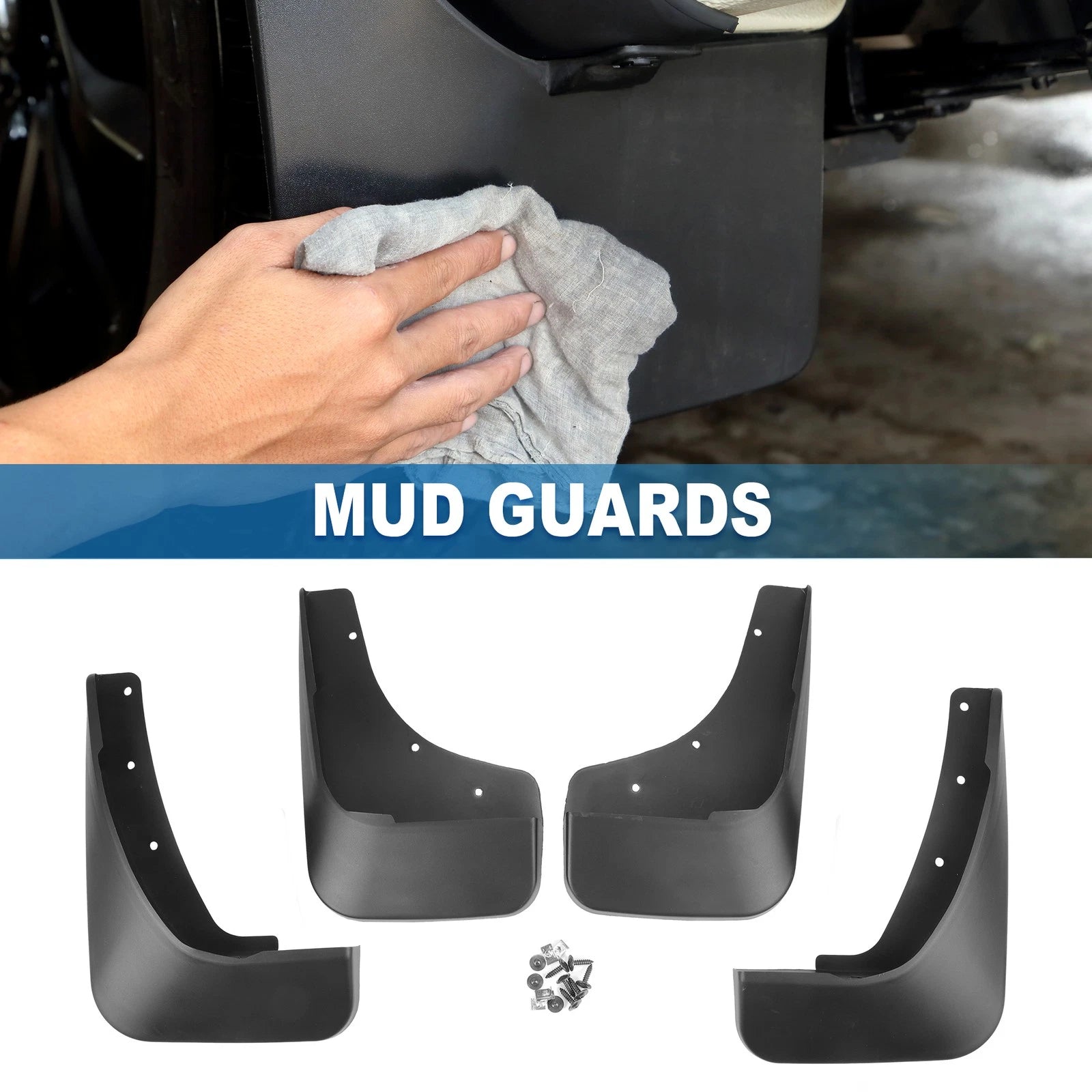 Front Rear Side Mud Flap Splash Guard Set for Mazda CX-5 (2012–2016)