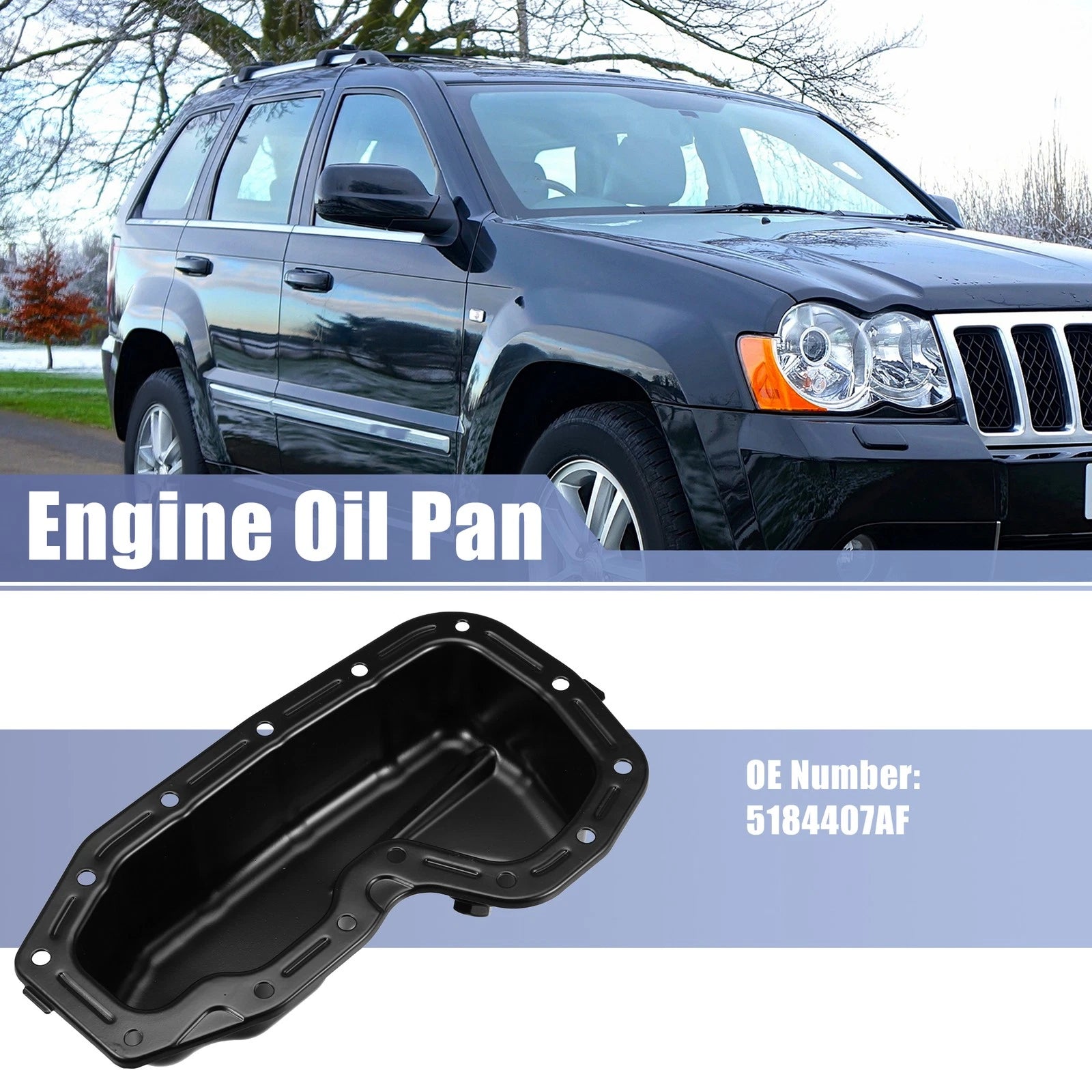 Engine Oil Pan Replacement for Dodge Durango and Ram 1500 (2011–2023)