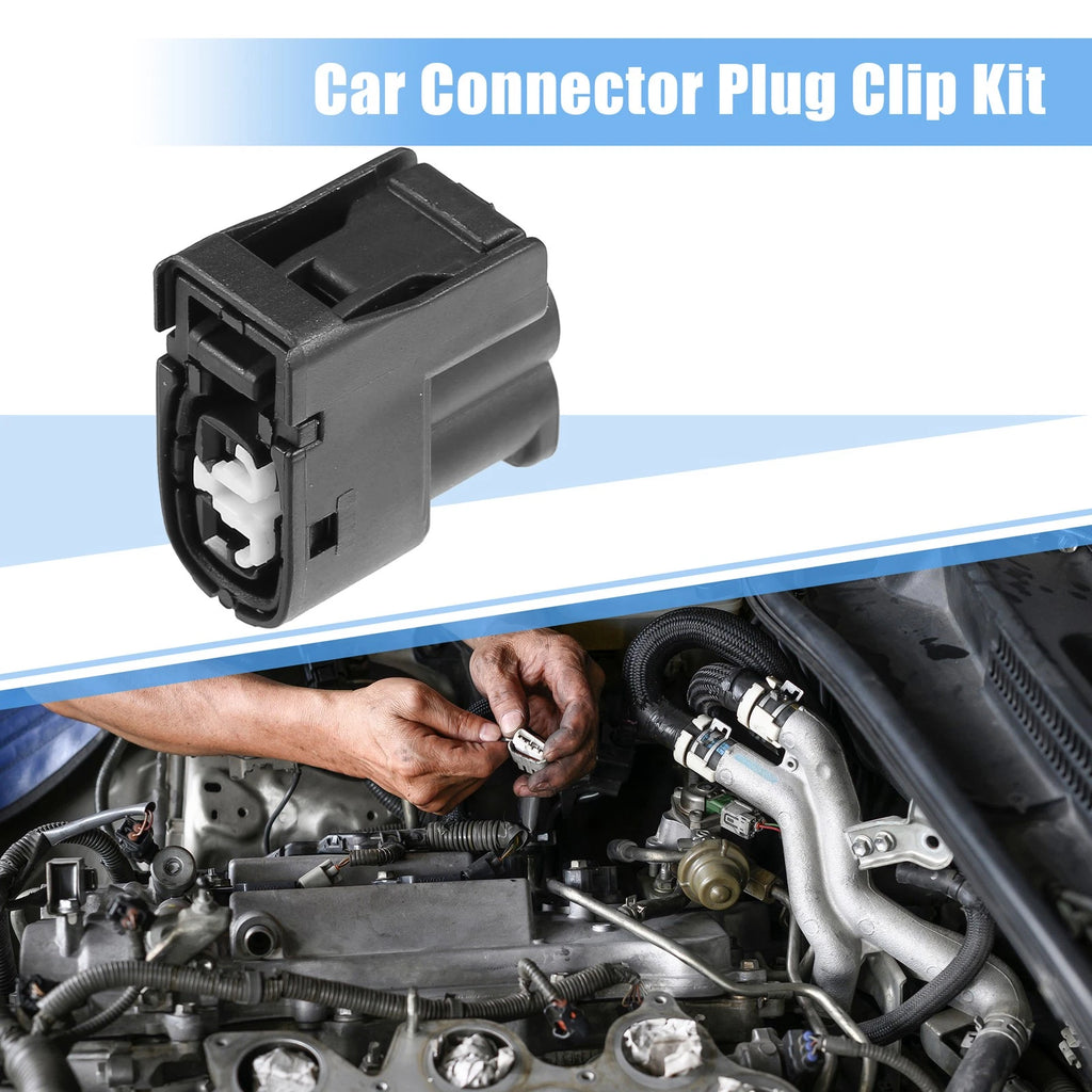 2 Pin Ignition Coil Connector Adapter Plug Kit for Toyota (2005–2015)