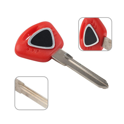 Uncut Blade Blank Key Replacement for Tiger 1050 / Speed Triple 1050 (2006–2016)