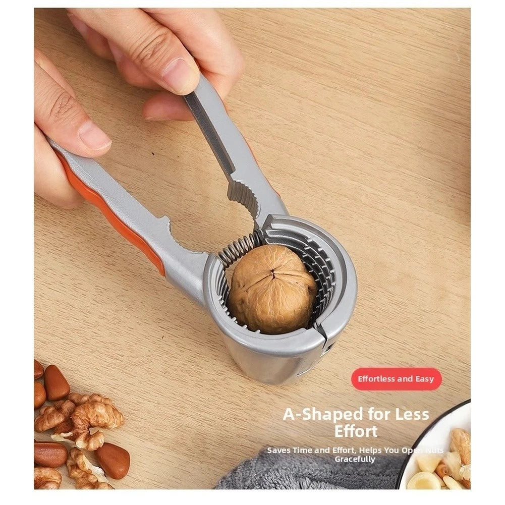 Nutcracker for Walnuts with Four Clamp Sizes (2023)
