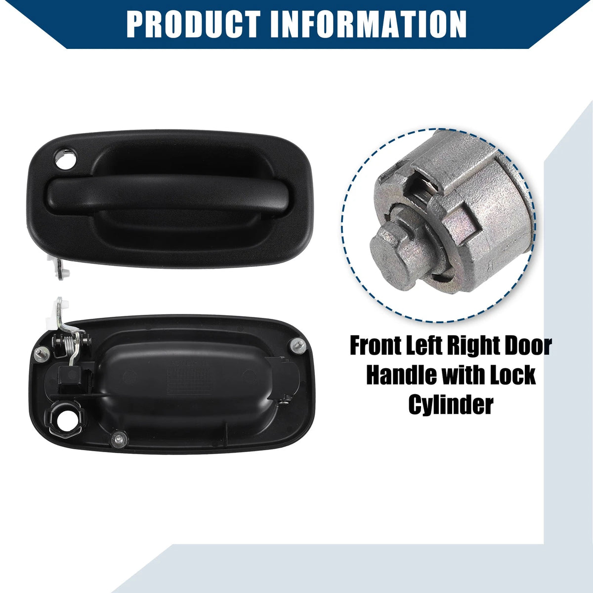 Exterior Door Handle Lock Cylinder for Chevy Silverado, GMC (NO. 15298924)