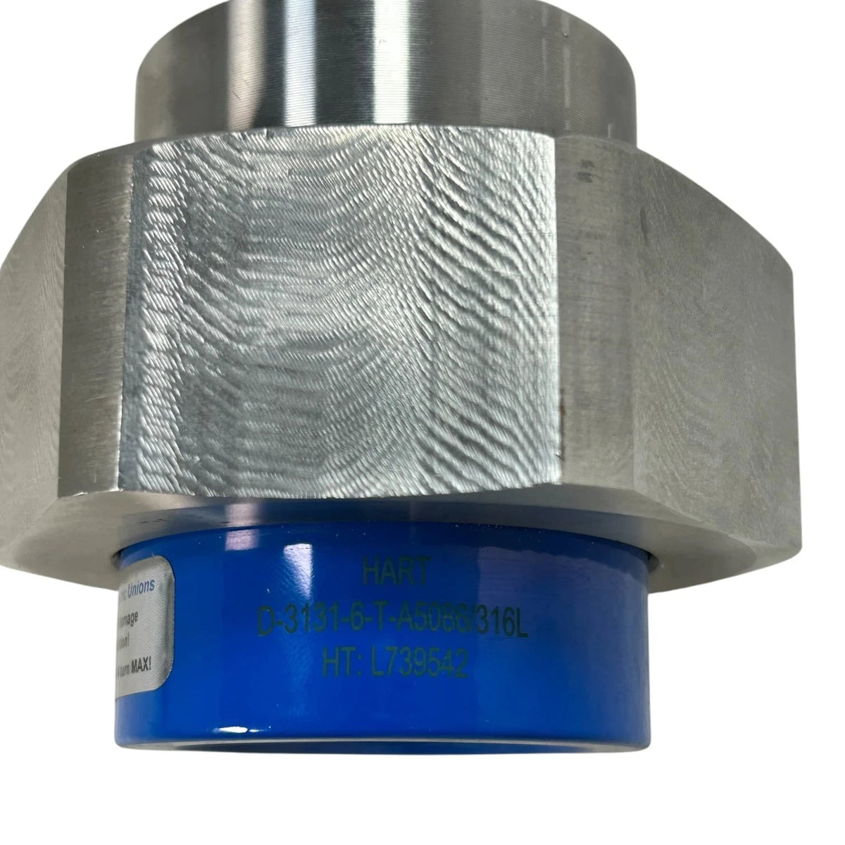 316 SS Union Nut w/ Dielectric Coating for Hart Industries D-3131-6 (1 1/4 IN FNPT)