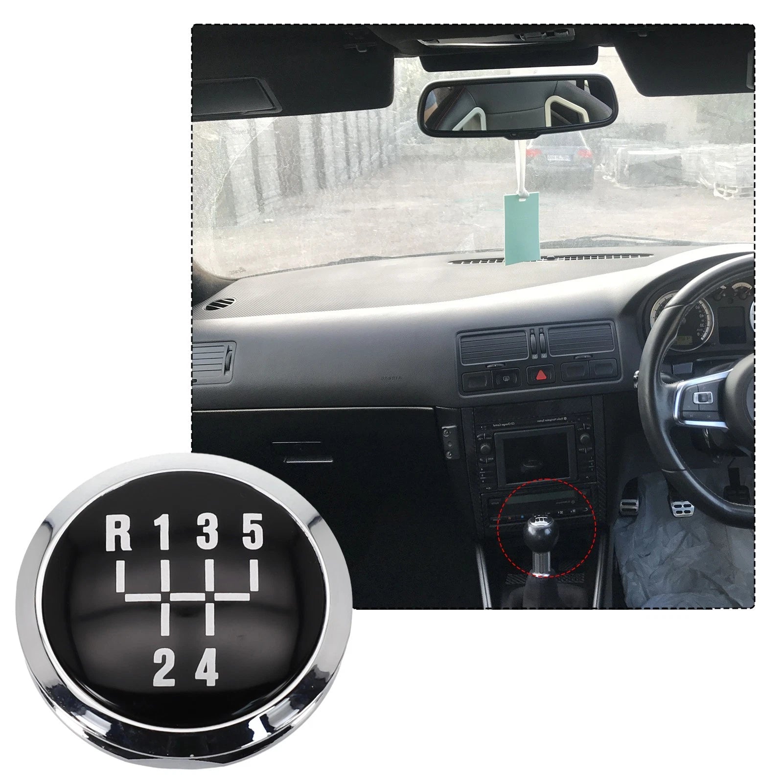Shift Handle Cover 5 Speed for Vauxhall Opel (2000–2023)