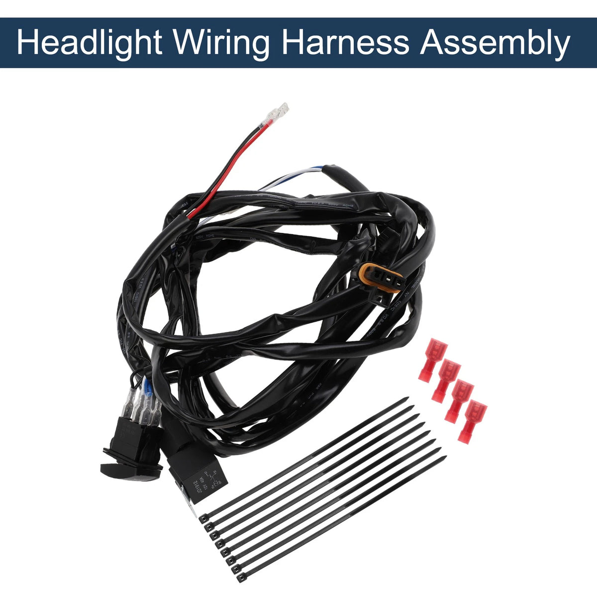 Headlight Cable Repair Kit for Polaris General (2016–2023) 4 Terminal 304.8cm Set