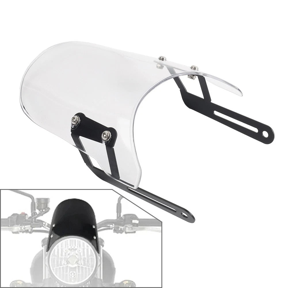 Clear Front Windscreen for Street Scrambler 900 (2017–2025)