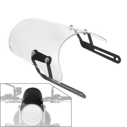 Clear Front Windscreen for Street Scrambler 900 (2017–2025)