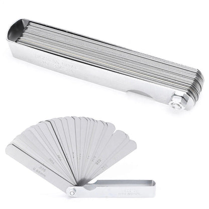 32 Blades Imperial Metric Combination Feeler Gauge Gage Precision Measure Tool