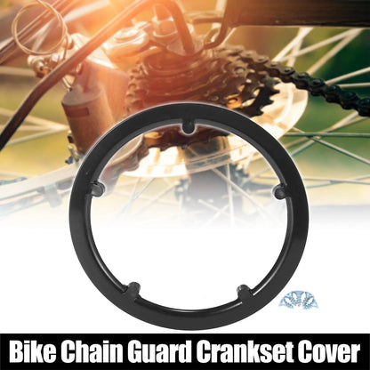 Bicycle Crankset Chain Wheel Cover Protector for 52 Teeth 5 Holes (2005–2015)