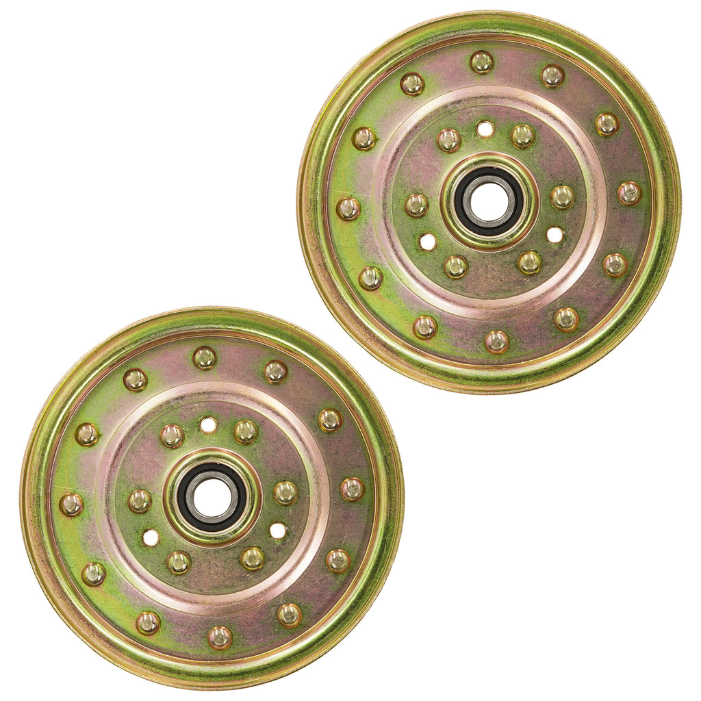 Deck Idler Pulleys Replacement for Hustler Super Z Rotary 54 60 66 72 (2004–2014)