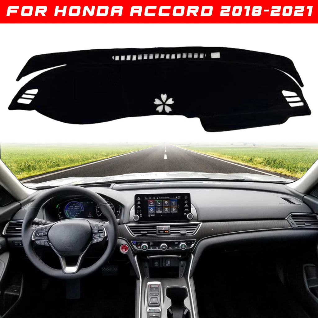 Dashboard Dash Mat Sun Cover Pad for Honda Accord (2018–2022)