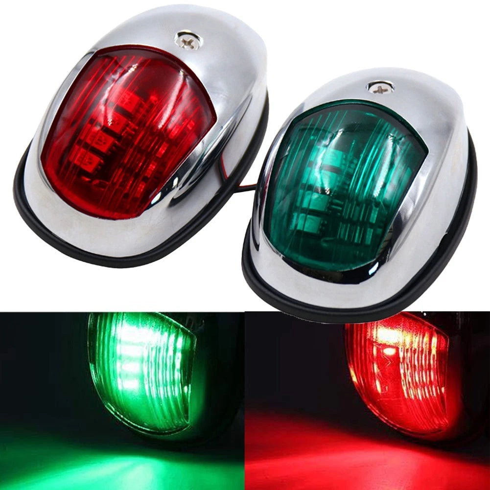 LED Navigation Light for Marine Vessels (Practical Red)