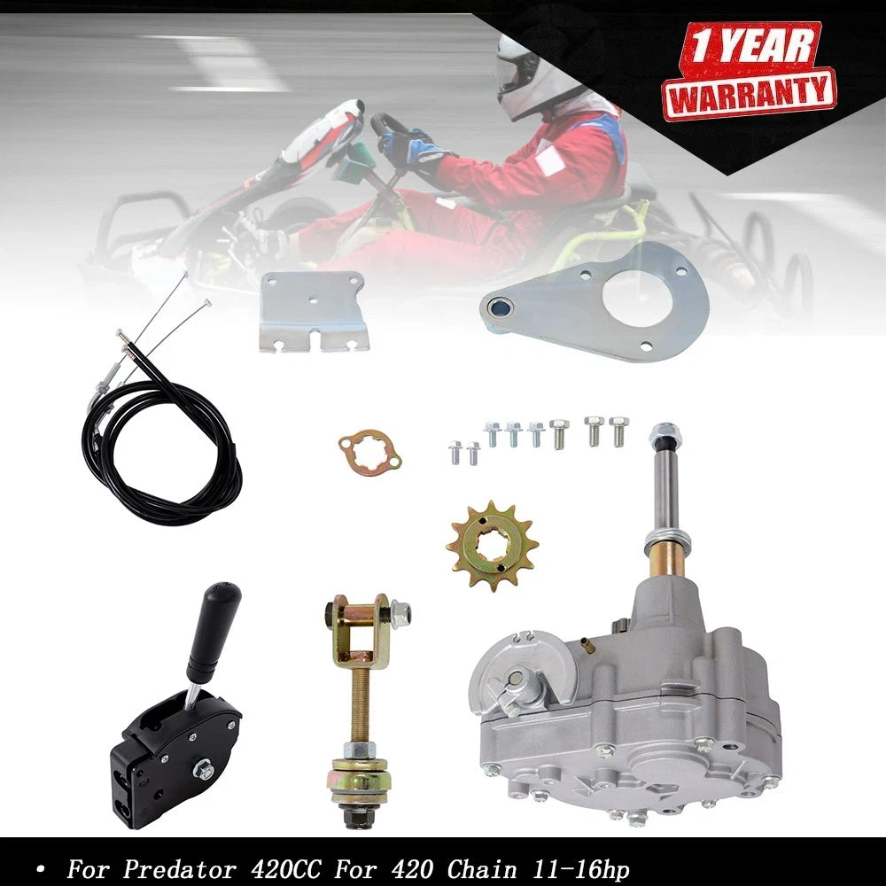 40 Series Forward Reverse Gearbox for Predator 420CC (11-16hp)