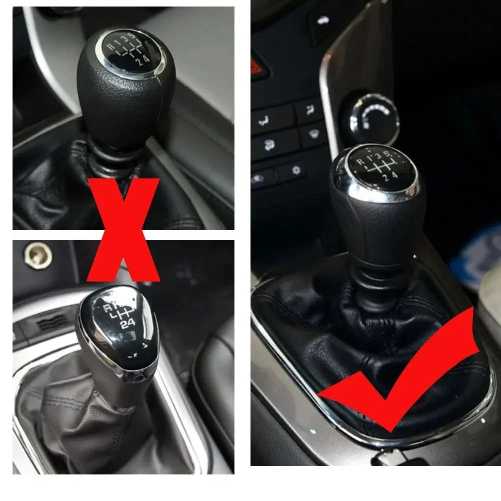 Leather Gear Knob Cover for Chevrolet Sonic (2012–2020)