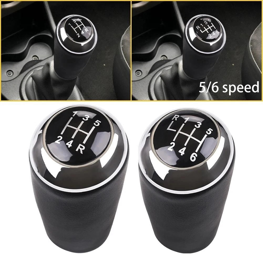 PU Leather Gear Shifter for Mazda