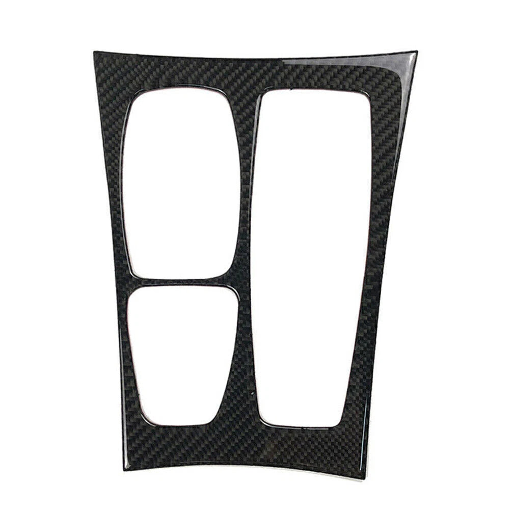 Carbon Fiber Gear Shift Box Panel Trim for BMW E70 X5 E71 X6 (2008–2013)