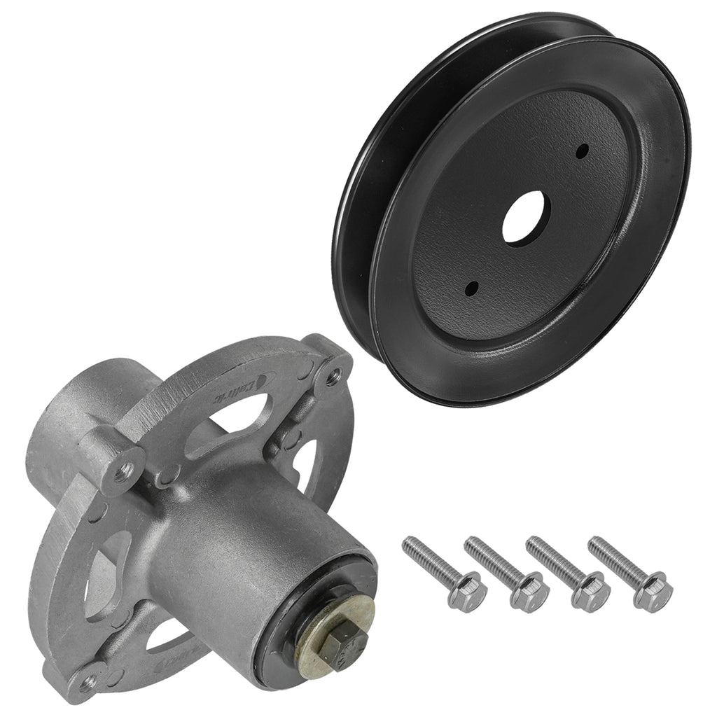52 Inch Deck Spindle Assembly w Pulley Replacement for Murray Craftsman (2005–2018)