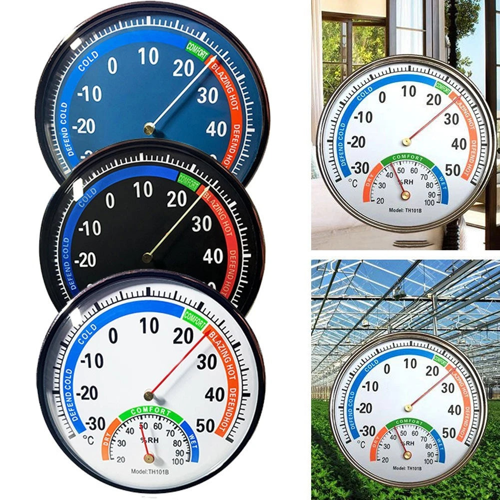 Thermometer Hygrometer Analog Humidity Meter for Kitchen Room