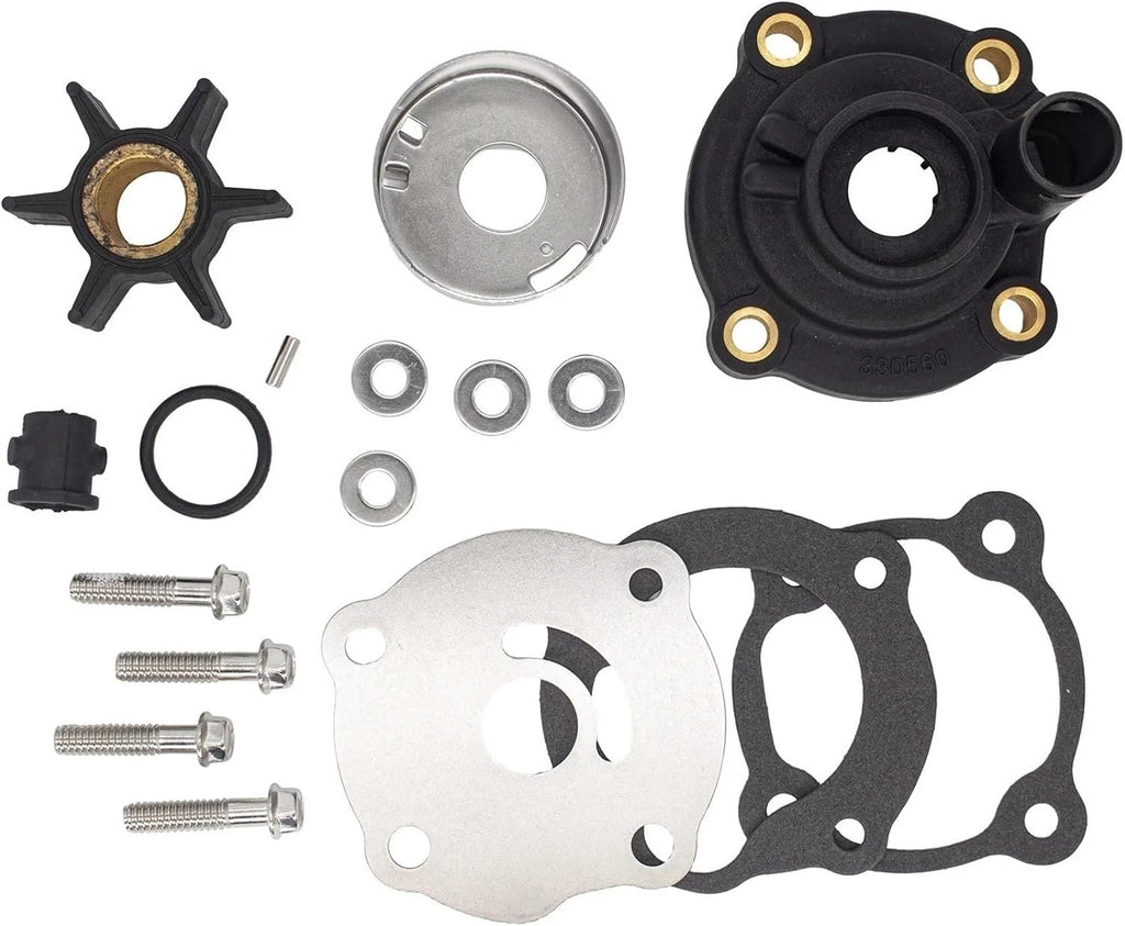 Water Pump Rebuild Kit for Johnson Evinrude 25HP 35HP (Fits 389611 0389611)