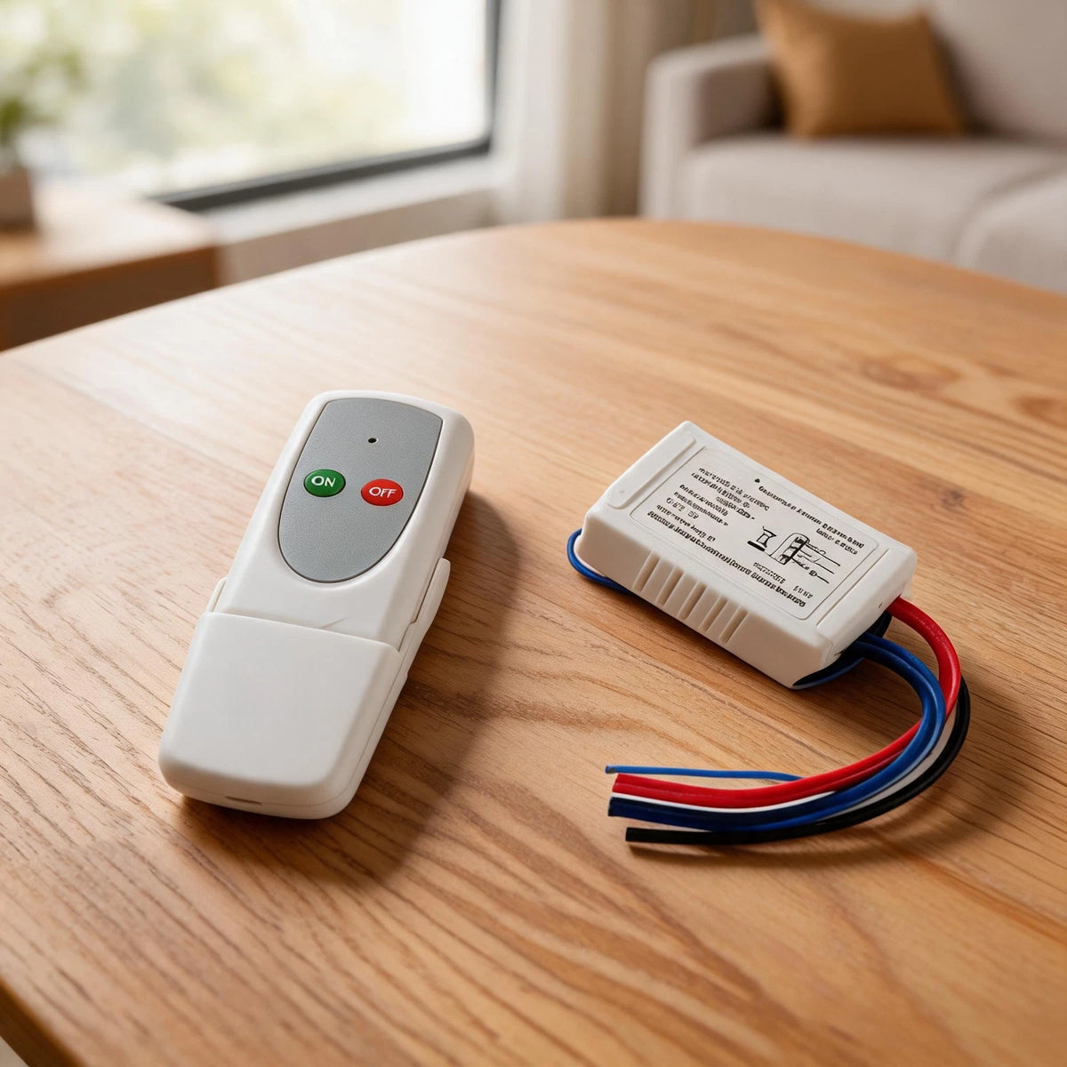 Wall Mount Remote Control Switch for Home Lighting (AC 90-245V)