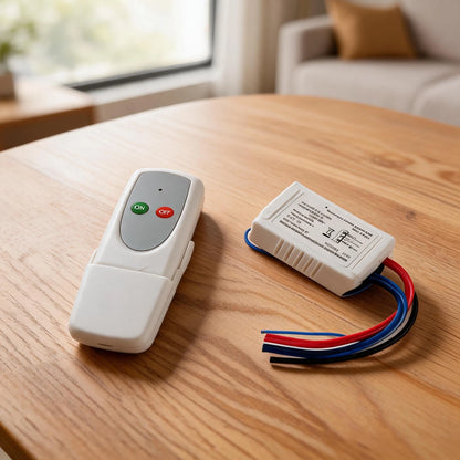 Wall Mount Remote Control Switch for Home Lighting (AC 90-245V)