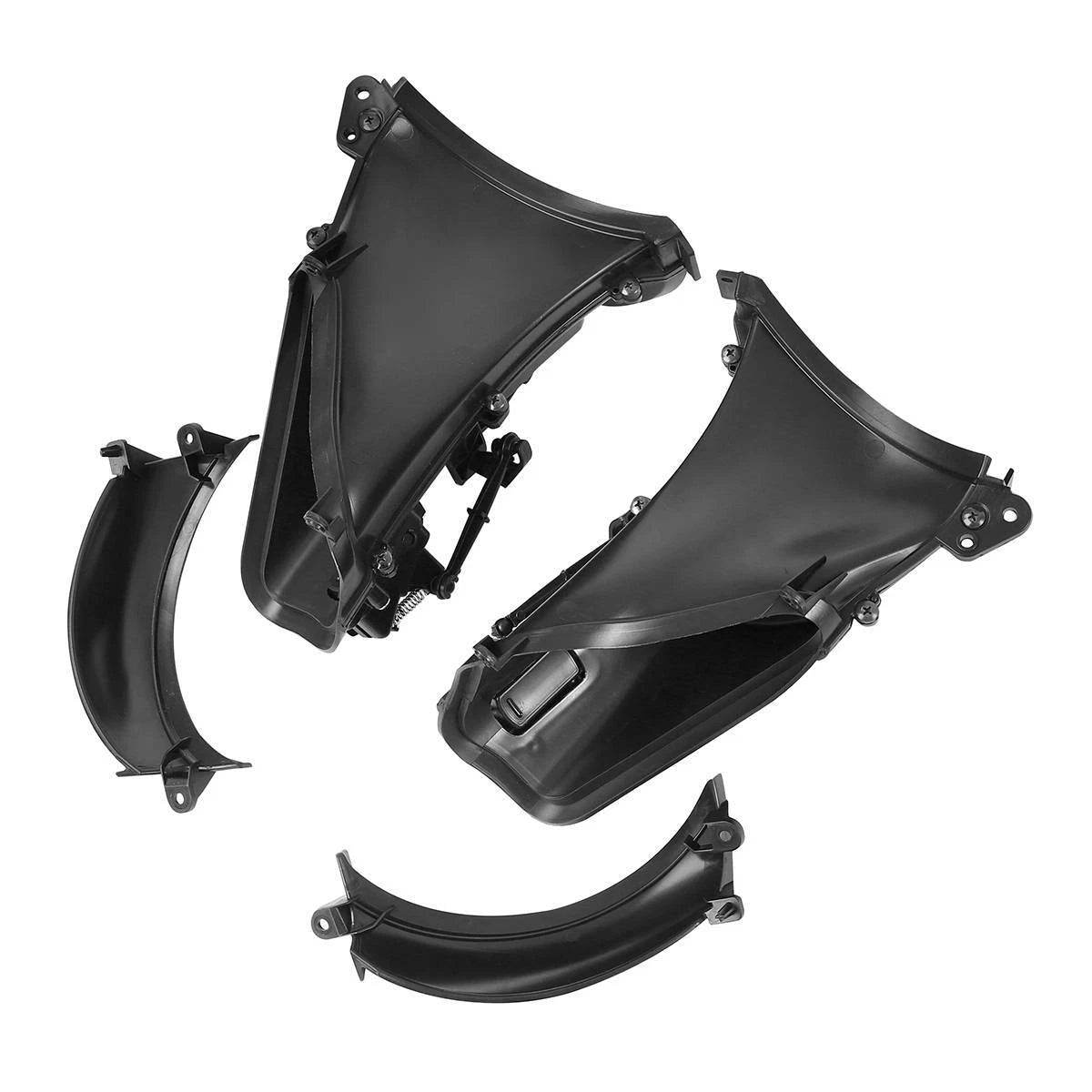 Pair ABS Fairing Air Duct for Harley Road Glide FLTRX CVO (2015–2024)